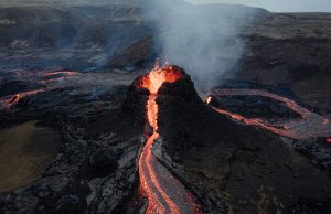 Iceland Declares Emergency as Magma Rises Under Fagradalsfjall Seismograph readings show earthquake swarms near the Fagradalsfjall volcano on the Reykjanes Peninsula in Iceland.