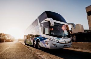 Bus Plunge on Pan-American Highway Kills 12 Tourists Rescue teams work along a steep Colombian ravine after a tourist bus plunged off the winding Pan-American Highway.
