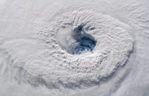 Hurricane Helene Florida Coastline Satellite View